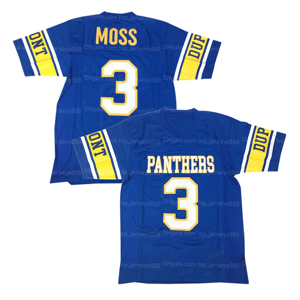 Custom Randy Moss 3# High School Football Jersey Stitched Blue Any Name Number Size S-4XL Jerseys Top Quality Shirt
Custom Randy Moss 3# High School Football Jersey Stitched Blue Any Name Number Size S-4XL Jerseys Top Quality Shirt