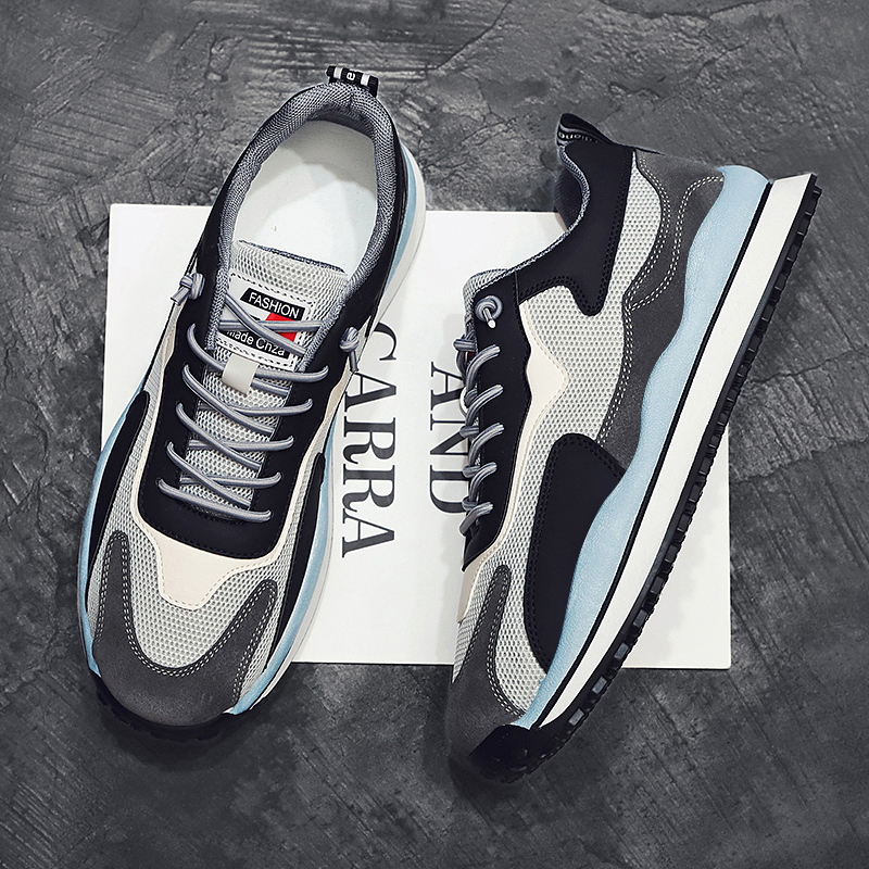 Women Mens Running Shoes Fashion Student Outdoor Sports Sneakers Black Grey Size Eur 39-44 Code 74-S225
Women Mens Running Shoes Fashion Student Outdoor Sports Sneakers Black Grey Size Eur 39-44 Code 74-S225