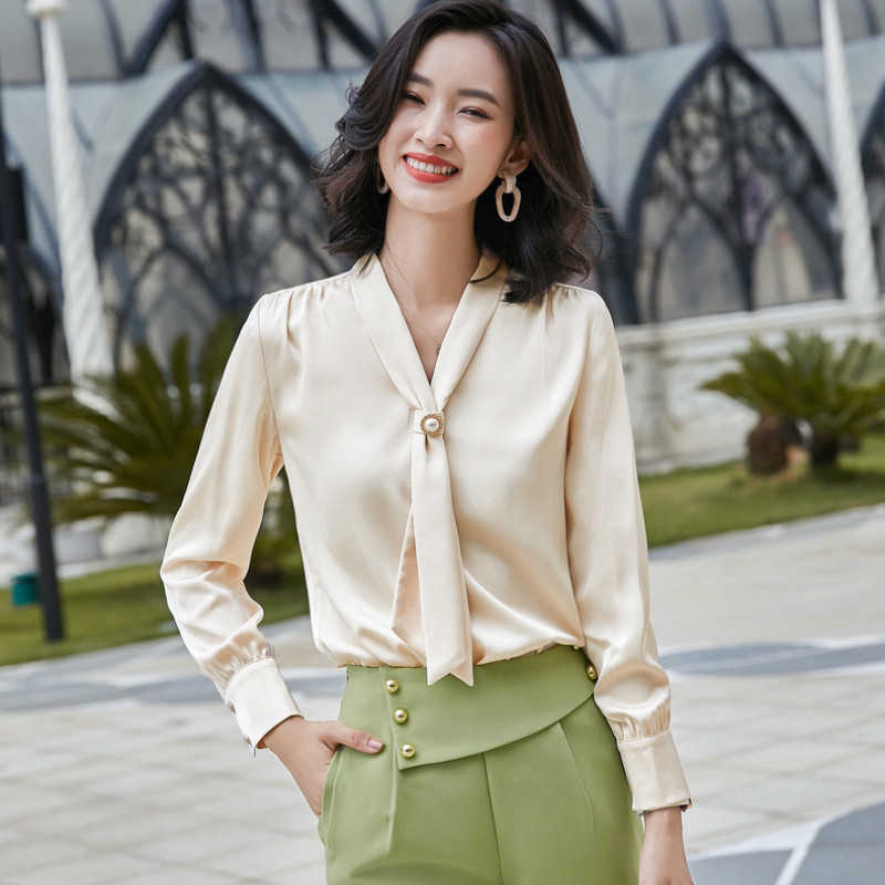 Pure color plus size women' shirt high quality autumn and winter professional office ladies long-sleeved bottoming 210527
Pure color plus size women' shirt high quality autumn and winter professional office ladies long-sleeved bottoming 210527
