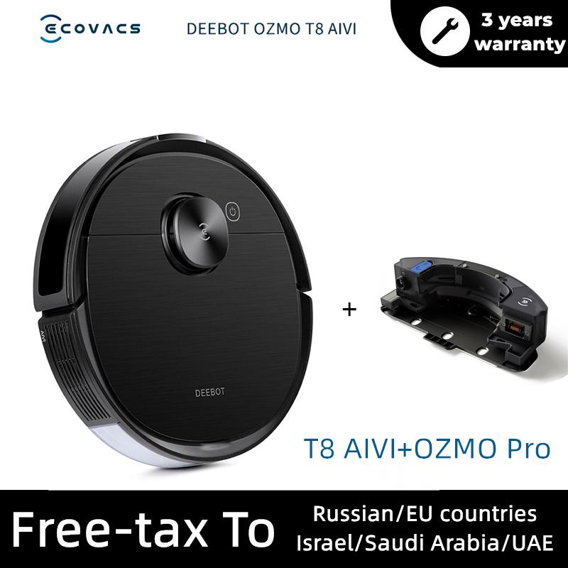 Original ECOVACS DEEBOT T8 AIVI Vacuum Cleaner Robot With OZMO Pro APP Function English Speaking China Version Cleaners
Original ECOVACS DEEBOT T8 AIVI Vacuum Cleaner Robot With OZMO Pro APP Function English Speaking China Version Cleaners