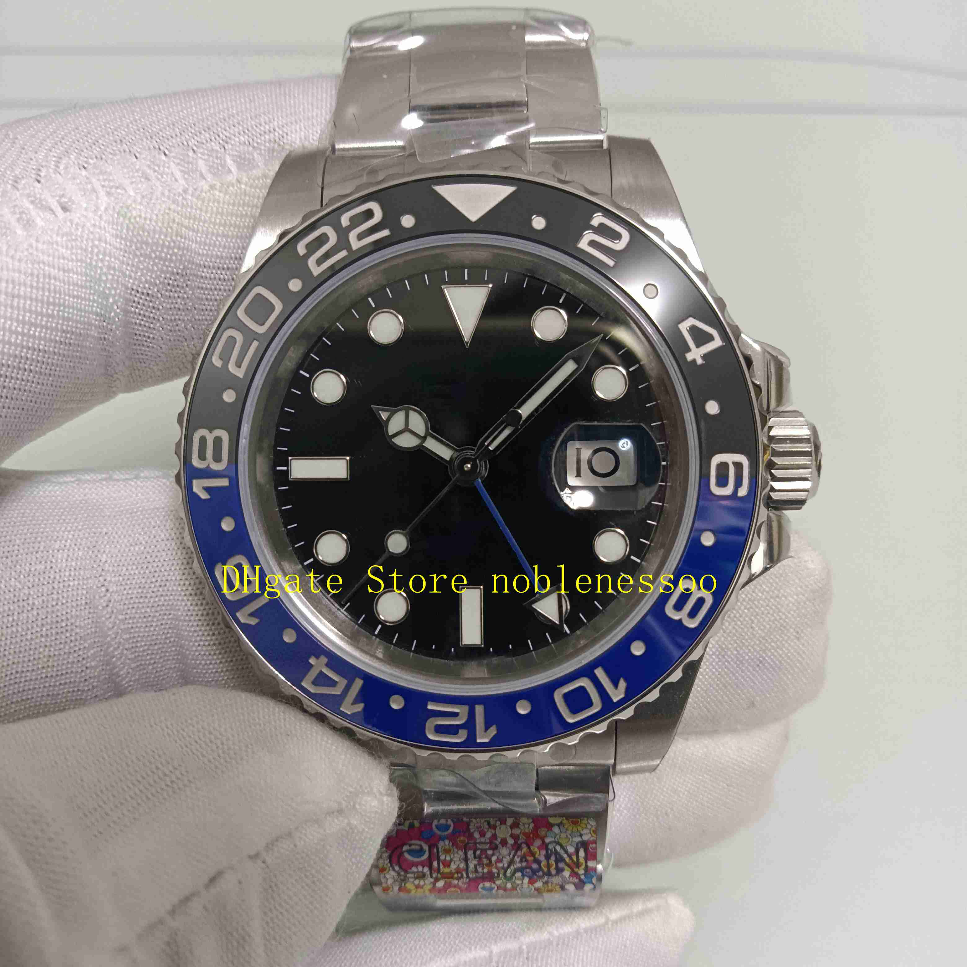 Real Photo Mens Cal.3186 CLEAN Factory Watch Men's 40mm 904L Steel Sapphire Glass Ceramic Bezel Eta Batman 126710blnr 116710BLNR 116710 Watches Wristwatches, 01
Real Photo Mens Cal.3186 CLEAN Factory Watch Men's 40mm 904L Steel Sapphire Glass Ceramic Bezel Eta Batman 126710blnr 116710BLNR 116710 Watches Wristwatches, 01