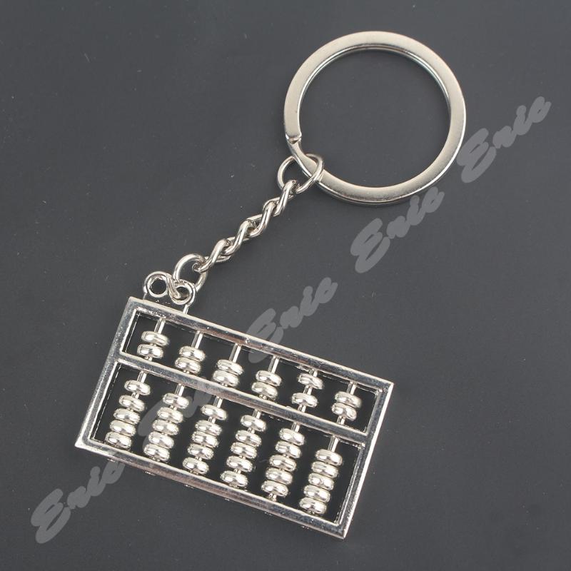 Keychains Abacus 6/8 File Silver Tone Creative Zinc Alloy Key Bag Chain Gift Ring Maths Mathematics Mini Calculator
Keychains Abacus 6/8 File Silver Tone Creative Zinc Alloy Key Bag Chain Gift Ring Maths Mathematics Mini Calculator