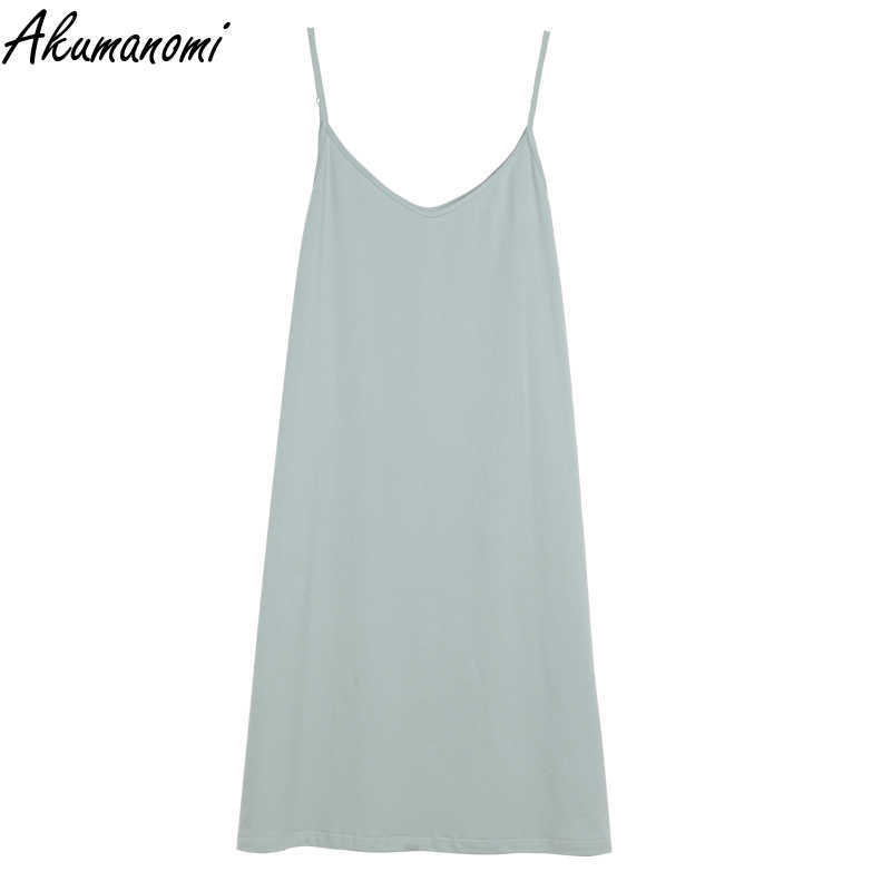 Spaghetti strap dress Mid-Calf Oversized cotton Plus Size 4xl 5xl 6xl 7xl 8xl 9xl 10xl casual loose summer dresses for women 210623
