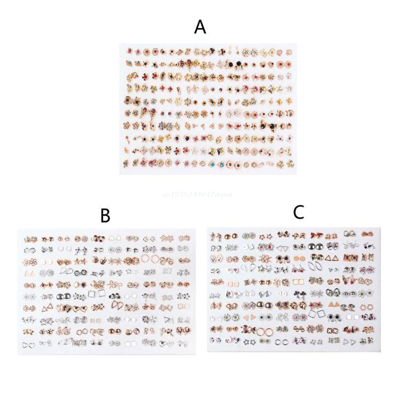 Stud 100 Pairs Assorted Styles Mini Plastic Hypoallergenic Earrings Lot For Kids Heart Child Earring Fashion Jewelry Dropship, Golden;silver
Stud 100 Pairs Assorted Styles Mini Plastic Hypoallergenic Earrings Lot For Kids Heart Child Earring Fashion Jewelry Dropship, Golden;silver
