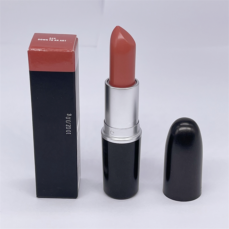 2022 Hot matte Luster Retro Lipsticks 649 DOWN TO AN ART Sexy High Quality lipstick 3g 649-down-to-an-art Aluminum tube with English Name
2022 Hot matte Luster Retro Lipsticks 649 DOWN TO AN ART Sexy High Quality lipstick 3g 649-down-to-an-art Aluminum tube with English Name