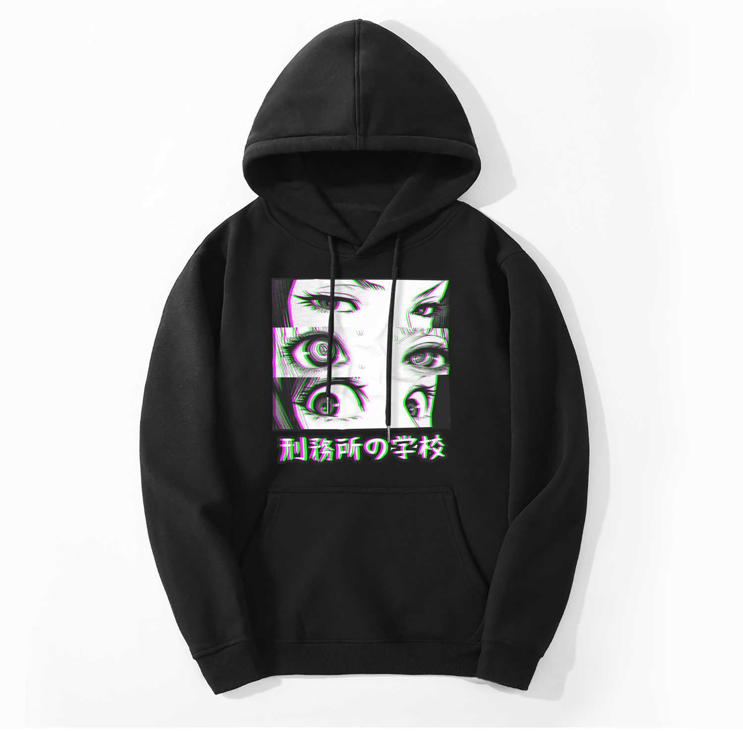 Gothic Winter Japanese Casual Cartoon Letter Print Loose Long Sleeve Fashion Fun Female Large Size Harajuku Hooded Sweatshirt 210608, Hei01
Gothic Winter Japanese Casual Cartoon Letter Print Loose Long Sleeve Fashion Fun Female Large Size Harajuku Hooded Sweatshirt 210608, Hei01