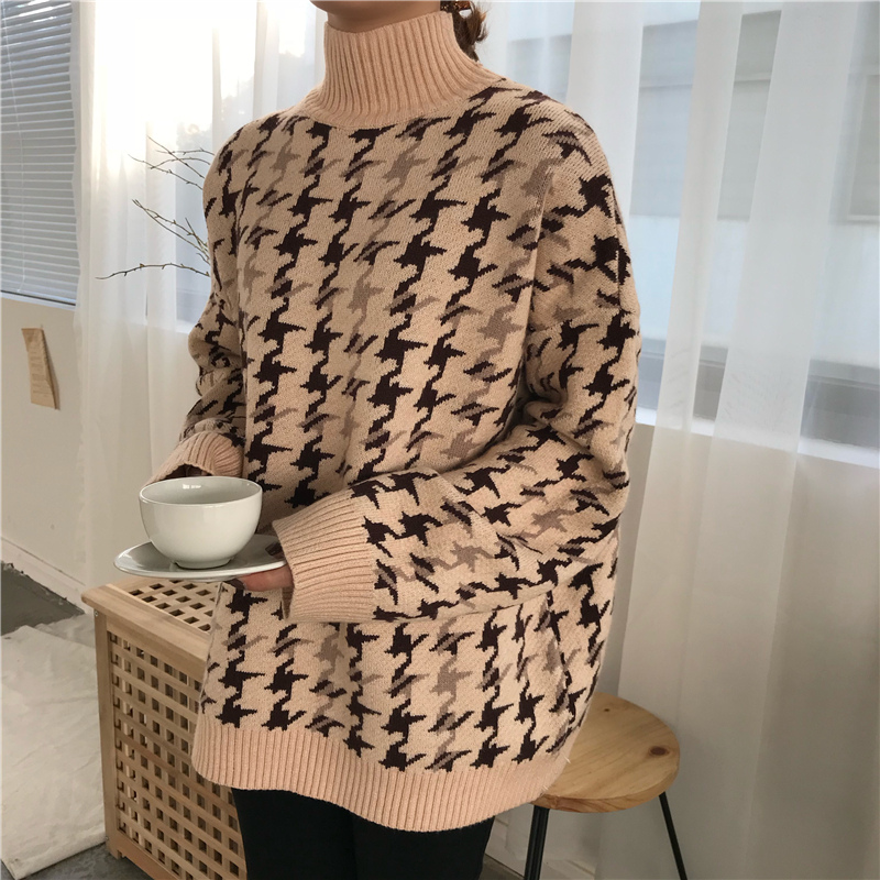 2 colors Women Pullovers thicking Sweaters Knitted Sweater Autumn swallow gird Turtleneck Sweaters womens (BU8123), White;black
2 colors Women Pullovers thicking Sweaters Knitted Sweater Autumn swallow gird Turtleneck Sweaters womens (BU8123), White;black