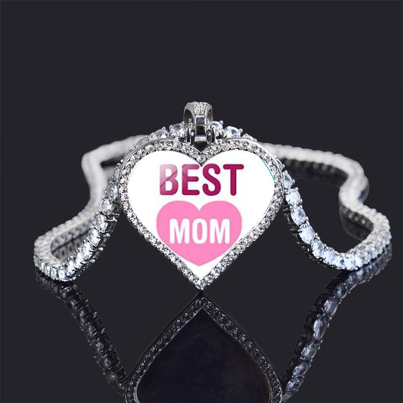 Pendant Necklaces I Love You Mom Necklace Rhinestone Crystal Heart Mothers Day Gift Fine Jewelry
Pendant Necklaces I Love You Mom Necklace Rhinestone Crystal Heart Mothers Day Gift Fine Jewelry
