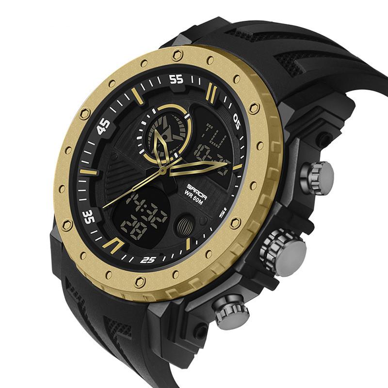 Wristwatches Multi-function Digital Watches For Men Alloy Case Sport Led Watch Fashion Waterproof Military Clock Outdoor
Wristwatches Multi-function Digital Watches For Men Alloy Case Sport Led Watch Fashion Waterproof Military Clock Outdoor