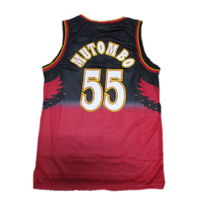 2023/24 11 Trae Young City Basketball Jerseys 5 Dejounte Murray Mens 55 Dikembe Mutombo 44 Pete Maravich Retro Shirt