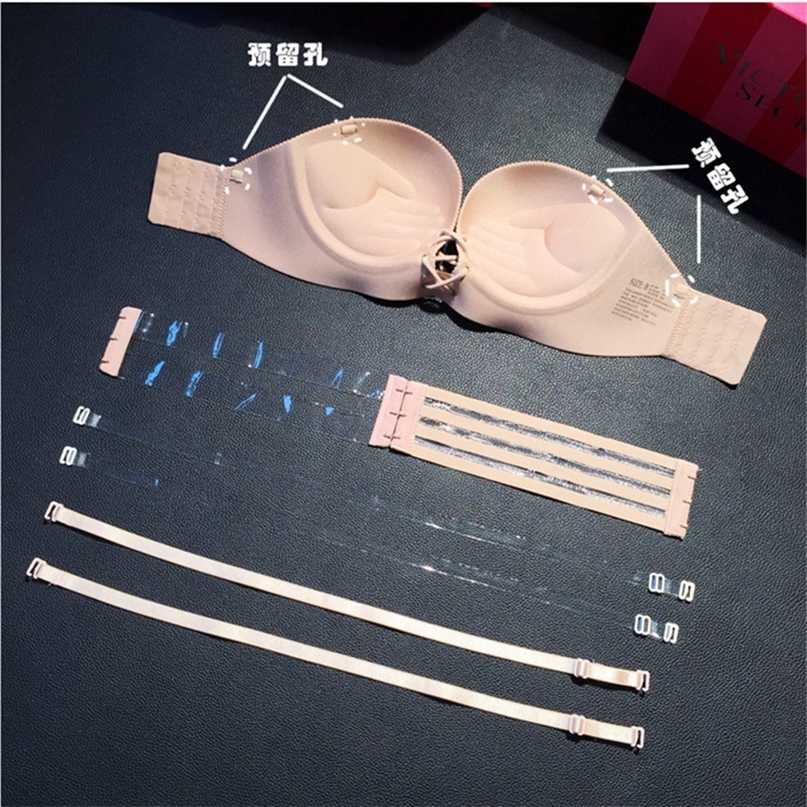 Push Up Bra Sexy Lingerie Plus Strapless Bras for Women Seamless Invisible Bra Backless Underwear for Wedding Dress Bridesmaid 211110, Beige
Push Up Bra Sexy Lingerie Plus Strapless Bras for Women Seamless Invisible Bra Backless Underwear for Wedding Dress Bridesmaid 211110, Beige