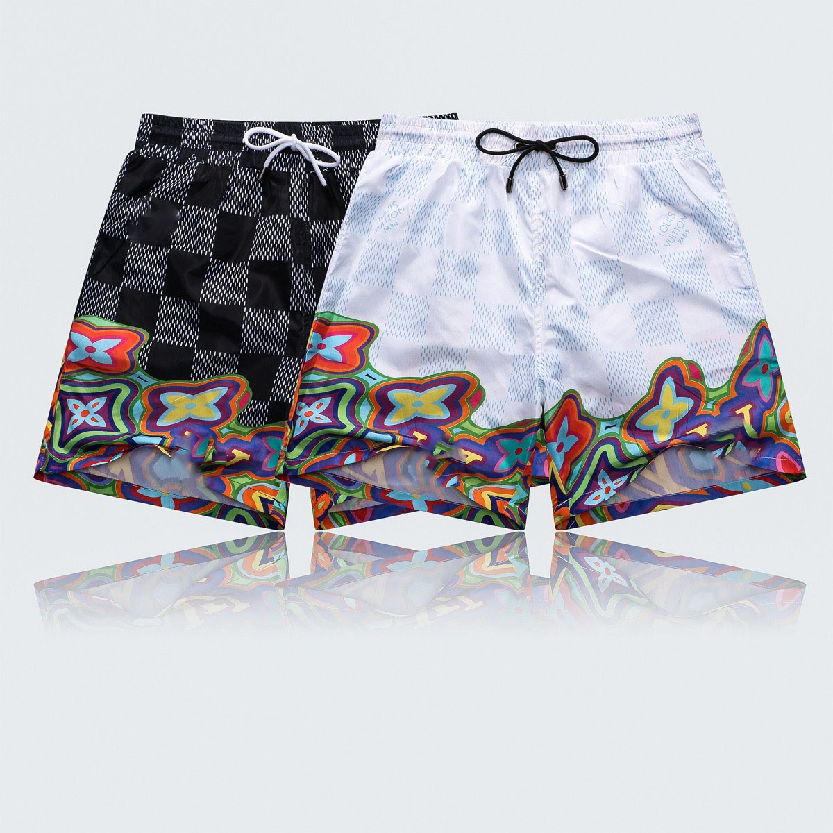 New summer men's all-purpose shorts cotton camo casual pants men's beach skateboard shorts loose street wear, White;black
New summer men's all-purpose shorts cotton camo casual pants men's beach skateboard shorts loose street wear, White;black