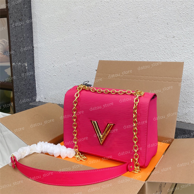 20ss Womens Designer Handbags Purses Fashion Classic Twist Shoulder Bag For Women Luxury Totes Crossbody Bags Gold Chains, Box
20ss Womens Designer Handbags Purses Fashion Classic Twist Shoulder Bag For Women Luxury Totes Crossbody Bags Gold Chains, Box