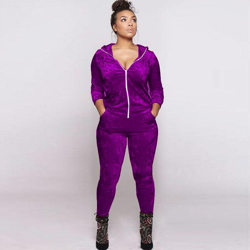 Women's Two Piece Pants Autumn Winter Velvet Tracksuit Women Set Zipper Hoodies Jacket To+ Pencil Matching Sets Sportwear Jogging Femme, White
Women's Two Piece Pants Autumn Winter Velvet Tracksuit Women Set Zipper Hoodies Jacket To+ Pencil Matching Sets Sportwear Jogging Femme, White