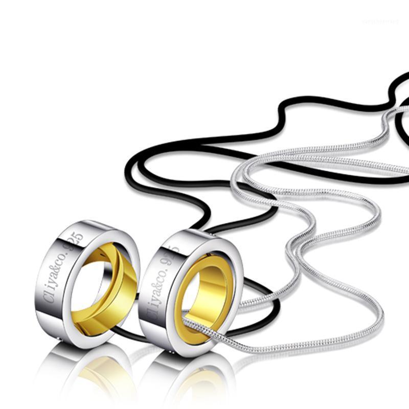 Fashion Punk Choker Golden Circle Pendant Necklace Solid 925 Silver Collar Statement Hip Hop Thick Chain Women Jewelry Chains
Fashion Punk Choker Golden Circle Pendant Necklace Solid 925 Silver Collar Statement Hip Hop Thick Chain Women Jewelry Chains