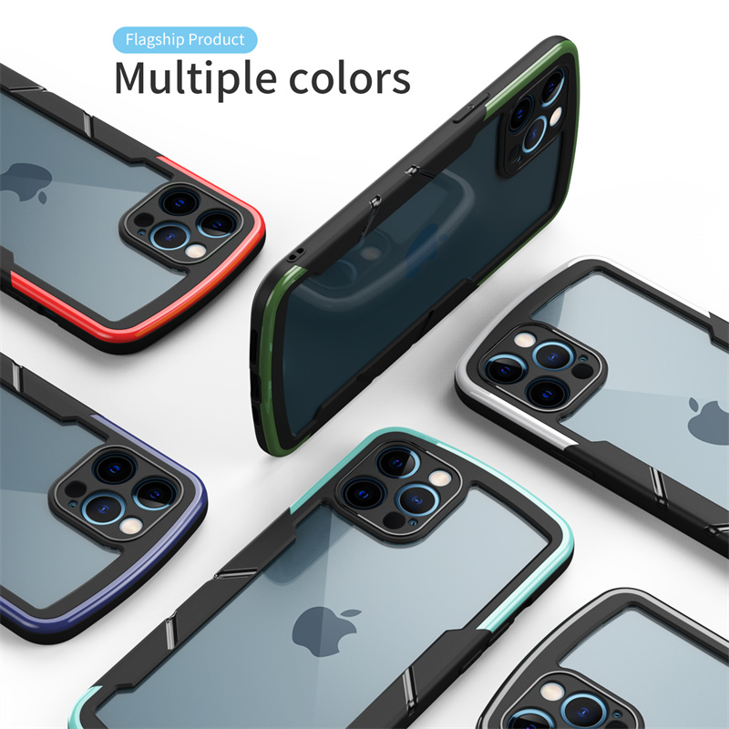 Anti-Fall Shield Armor Phone Case For iPhone 13 12 11 Pro Max Mini X XR XS SE 2020 6 6S 7 8 Plus Camera Shockproof Clear Cover, Red
Anti-Fall Shield Armor Phone Case For iPhone 13 12 11 Pro Max Mini X XR XS SE 2020 6 6S 7 8 Plus Camera Shockproof Clear Cover, Red