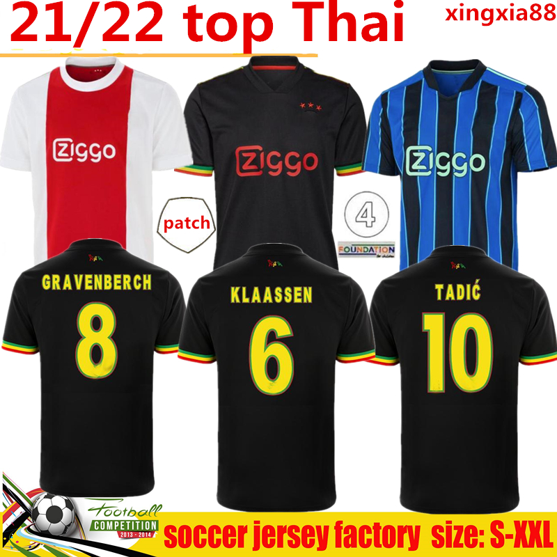 2021 TADIC BERGHUIS GRAVENBERCH Soccer Jersey Amsterdam KUDUS BLIND PROMES HALLER NERES CRUYFF KLAASSEN 21 22 A JA X men kids kit football shirt maillot camiseta
2021 TADIC BERGHUIS GRAVENBERCH Soccer Jersey Amsterdam KUDUS BLIND PROMES HALLER NERES CRUYFF KLAASSEN 21 22 A JA X men kids kit football shirt maillot camiseta