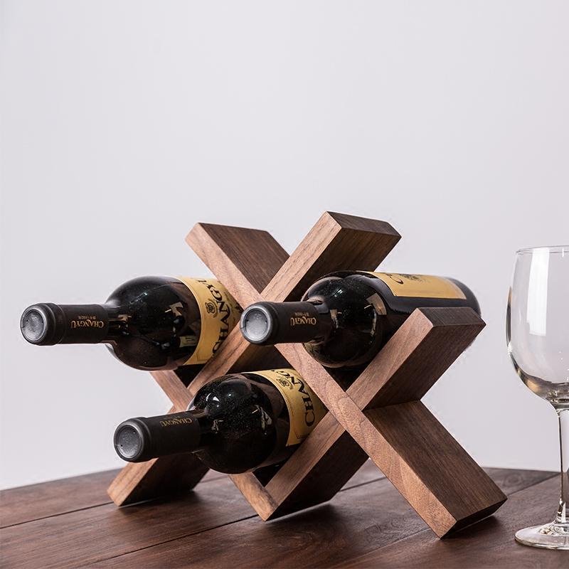 Tabletop Wine Racks Nordic Solid Wood Rack Diamond Black Walnut Cabinet Living Room Decoration Home Oak Plaid
Tabletop Wine Racks Nordic Solid Wood Rack Diamond Black Walnut Cabinet Living Room Decoration Home Oak Plaid
