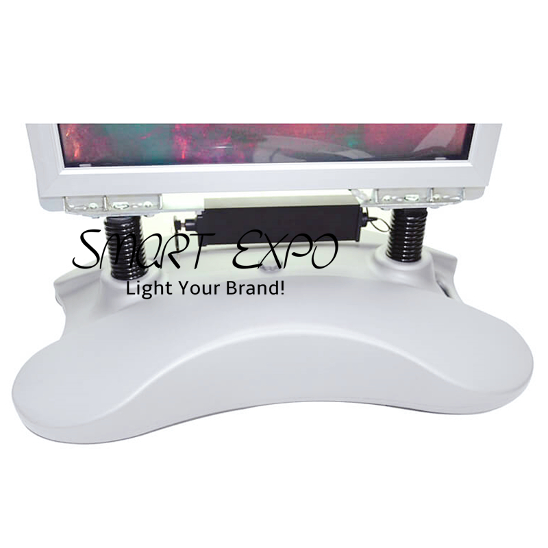 Outdoor A1 LED Poster Stand Advertising Display Illuminated Sign Board with Water Tank Base