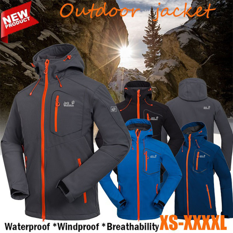 2021 Hot!Jack Winter New Wolfskin Soft Shell Jacket Men's Windproof Waterproof Hiking Jacket Outdoor Hiking Winter Hiking Jacket, Black;brown
2021 Hot!Jack Winter New Wolfskin Soft Shell Jacket Men's Windproof Waterproof Hiking Jacket Outdoor Hiking Winter Hiking Jacket, Black;brown