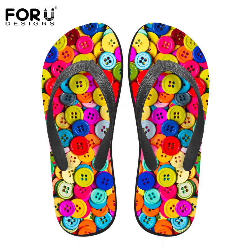 Slippers FORUDESIGNS Summer House Non-slip Flip Flops 3D Button Pattern Soft Rubber Beach For Woman Girls Sandals Shoe, Black
Slippers FORUDESIGNS Summer House Non-slip Flip Flops 3D Button Pattern Soft Rubber Beach For Woman Girls Sandals Shoe, Black