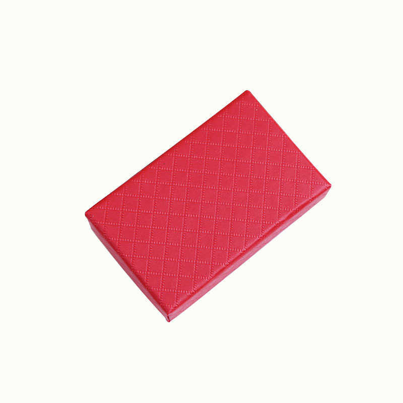 32pcs Jewelry Box 8x5CM Necklace Ring Box for Jewelry Multi Colors Jewelry Packaging Gift Boxes Earring Display Black Sponge T200917