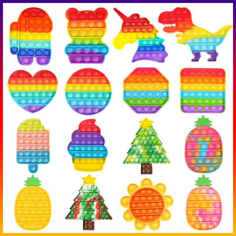 Cross-border rainbow rodent control pioneer children's mental arithmetic desktop decompression educational toys push pop it fidget
Cross-border rainbow rodent control pioneer children's mental arithmetic desktop decompression educational toys push pop it fidget