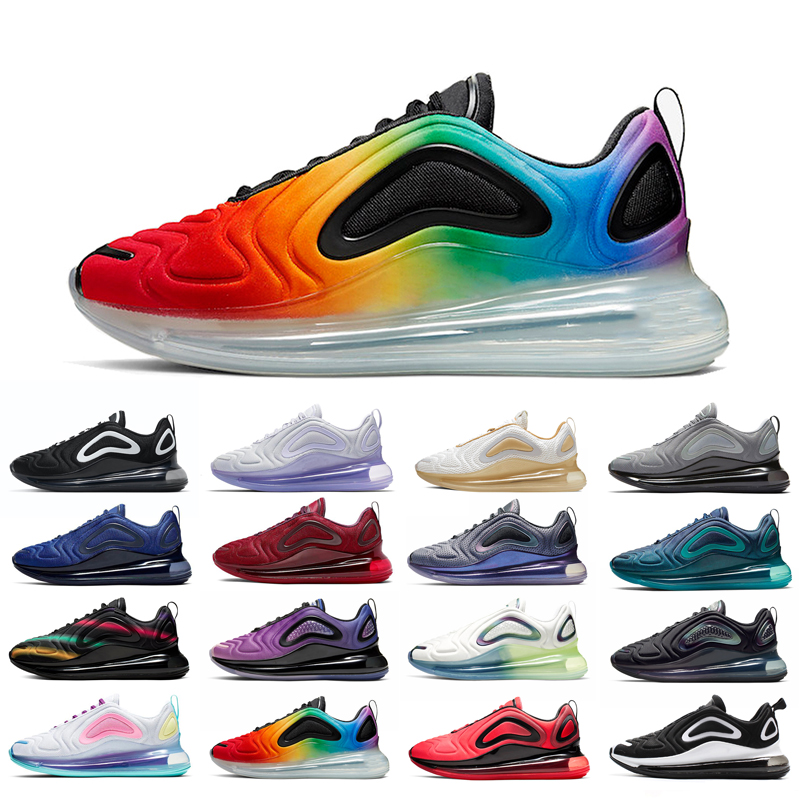Original Running Shoes 720 True Aqua Powder Black Bold Branding Bubble Cool Grey Midnight Navy Nightshade Oreo Oxygen Purple Sunrise Sunset Volt Rai
