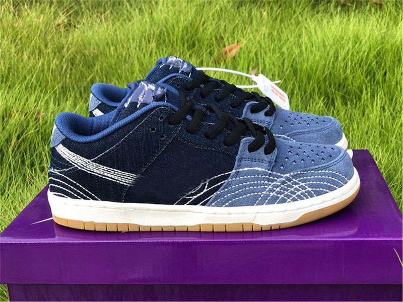 Authentic Dunk SB Low PRM Denim Sashiko Mystic Navy Gum Light Brown Sail Mens Womens Running Shoes Outdoor Sneakers With Original Box
Authentic Dunk SB Low PRM Denim Sashiko Mystic Navy Gum Light Brown Sail Mens Womens Running Shoes Outdoor Sneakers With Original Box