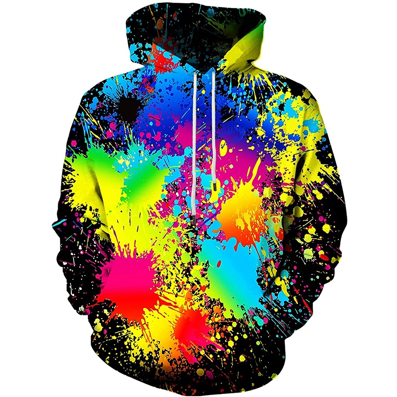 Dirty point 3D printing hoodie visual impact party top punk goth round neck high quality sweater hoodie, Black
Dirty point 3D printing hoodie visual impact party top punk goth round neck high quality sweater hoodie, Black
