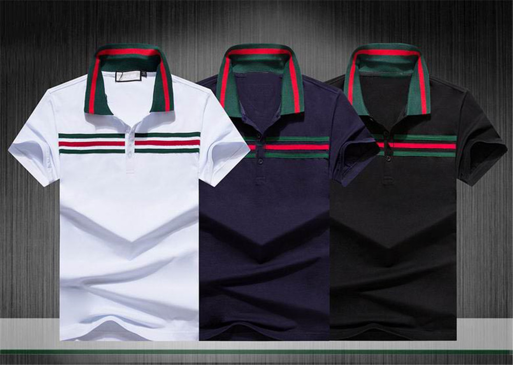 Luxury fashion classic mens striped embroidery shirt cotton mens designer T-shirt white black blue designer polo shirt male -3X
Luxury fashion classic mens striped embroidery shirt cotton mens designer T-shirt white black blue designer polo shirt male -3X