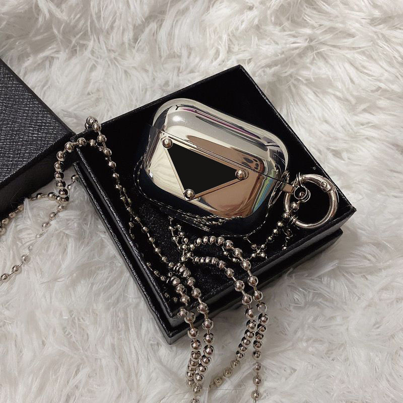 Fashion Designer Earphone Case For Airpods 1/2 Pro 3 Classic Triangle Luxury Headphone Cases Chains Bluetooth Headset Cover Earphones Box
Fashion Designer Earphone Case For Airpods 1/2 Pro 3 Classic Triangle Luxury Headphone Cases Chains Bluetooth Headset Cover Earphones Box