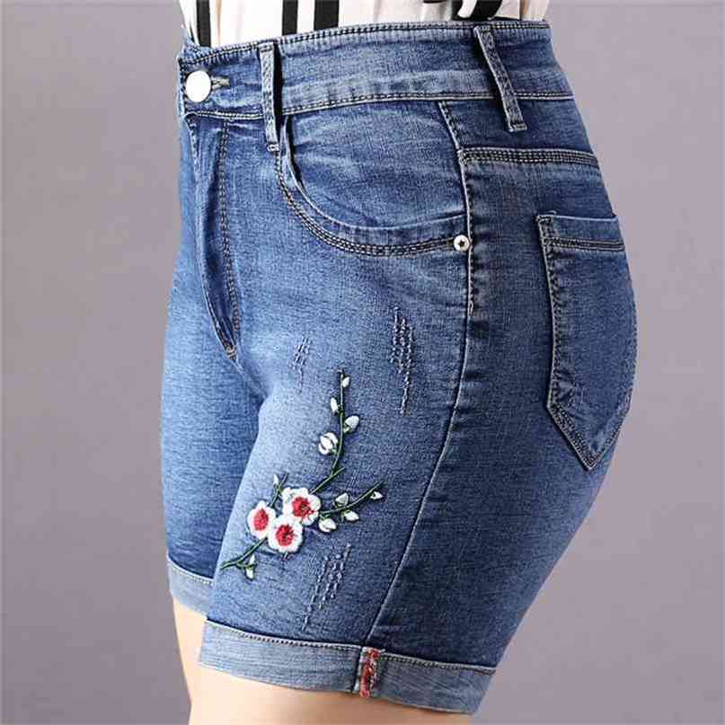 Summer women fashion straight style high waist hell rolled up denim shorts female trendy embroidery jean casual bottom 210722, Style 4 color
Summer women fashion straight style high waist hell rolled up denim shorts female trendy embroidery jean casual bottom 210722, Style 4 color