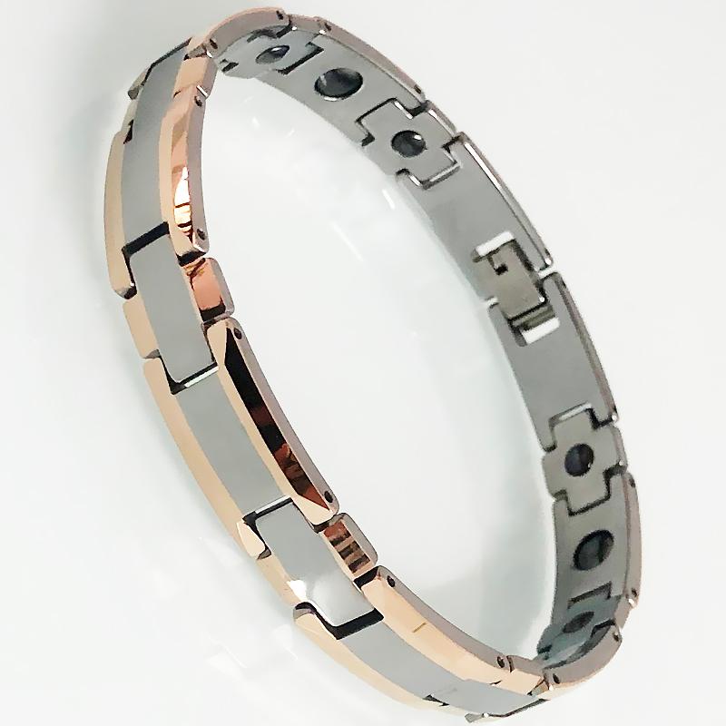 Link, Chain Couple Rose Gold Tungsten Steel Cross Bracelet Male Energy Health Care Germanium Magnetic Wristband Women's Jewelry Wedding Gift
Link, Chain Couple Rose Gold Tungsten Steel Cross Bracelet Male Energy Health Care Germanium Magnetic Wristband Women's Jewelry Wedding Gift