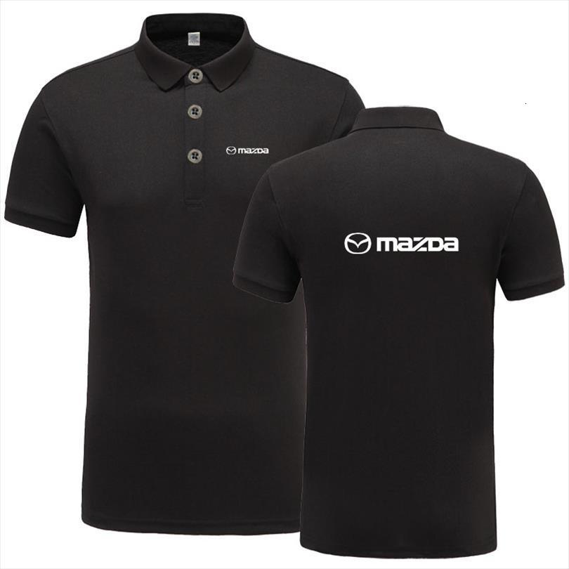 summer short sleeve homme mens polo cotton fashion mazda logo print shirt casual business camisa, White;black
summer short sleeve homme mens polo cotton fashion mazda logo print shirt casual business camisa, White;black