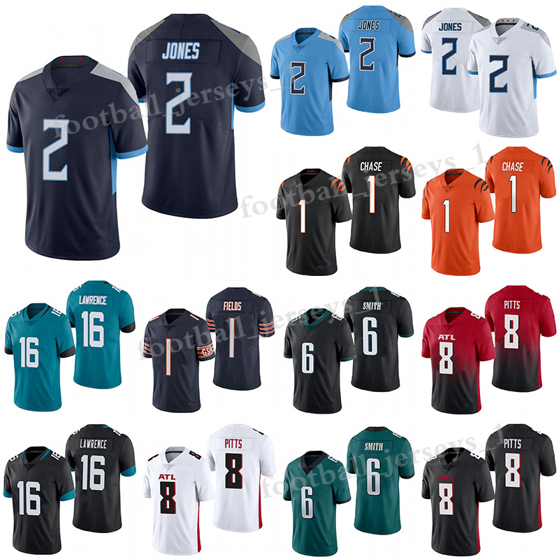 2 Julio Jones 8 Kyle Pitts football jerseys 1 Justin Fields TennesseeÂTitansÂJa'Marr Chase 6 DeVonta Smith 16 Trevor Lawrence Men', Black;red
2 Julio Jones 8 Kyle Pitts football jerseys 1 Justin Fields TennesseeÂTitansÂJa'Marr Chase 6 DeVonta Smith 16 Trevor Lawrence Men', Black;red