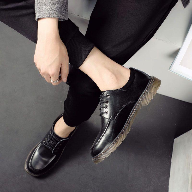 Solid Dress Men Shoes 2021 New Office PU Leather Casual Business Shoes Outdoors Classic Comfortable Round Toe Spring Autumn Lace Up DP097, Brown
Solid Dress Men Shoes 2021 New Office PU Leather Casual Business Shoes Outdoors Classic Comfortable Round Toe Spring Autumn Lace Up DP097, Brown