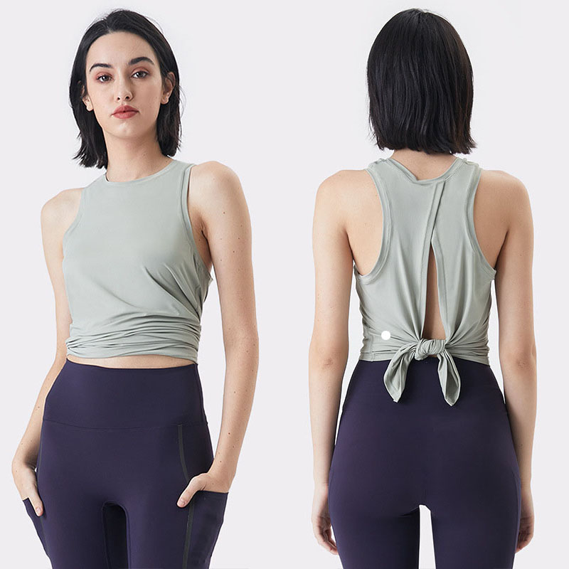 Women' Vest Yoga Tops Solid Color Outfit Ladies Cross Beauty Back Sports Blouse Running Fitness Leisure All-match Tanks, Army green
Women' Vest Yoga Tops Solid Color Outfit Ladies Cross Beauty Back Sports Blouse Running Fitness Leisure All-match Tanks, Army green
