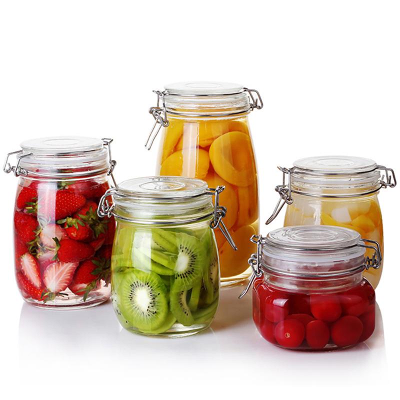 Storage Bottles & Jars Glass Airtight Tea And Dried Fruit Pickles Honey Household Food Container Kitchen Tool
Storage Bottles & Jars Glass Airtight Tea And Dried Fruit Pickles Honey Household Food Container Kitchen Tool