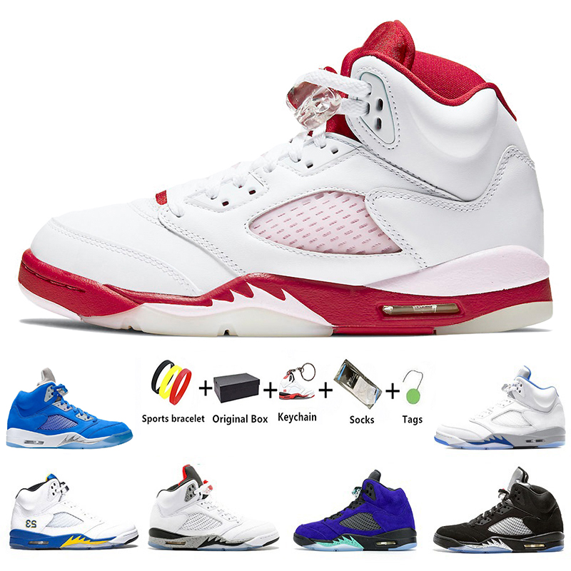 What The Jumpman 5s mens basketball shoes 5 Raging Bull OG Black Metallic Ice Blue Bluebird men trainer sports sneakers White Cement with box, Color#16
What The Jumpman 5s mens basketball shoes 5 Raging Bull OG Black Metallic Ice Blue Bluebird men trainer sports sneakers White Cement with box, Color#16