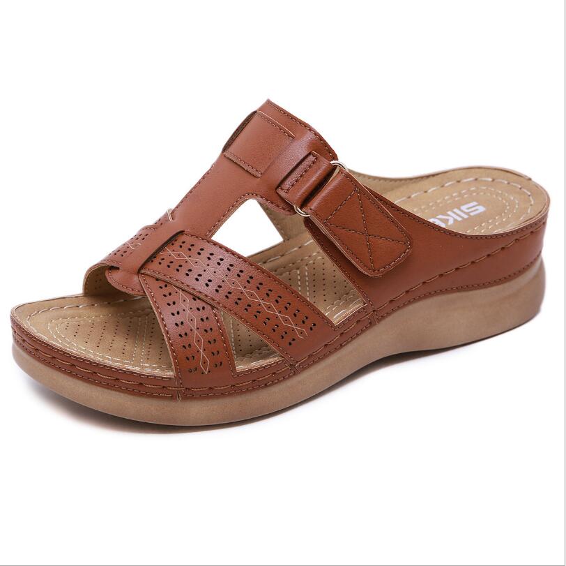 2022 Woman Summer Vintage Wedge Sandals Buckle Casual Sewing Women Shoes Female Ladies Platform Retro Sandalias Plus Size, Black
2022 Woman Summer Vintage Wedge Sandals Buckle Casual Sewing Women Shoes Female Ladies Platform Retro Sandalias Plus Size, Black