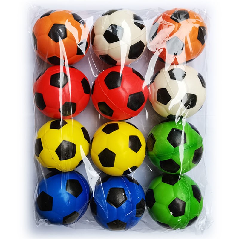 Mini Football PU Foam Ball Kindergarten Baby Toy Balls Anti Stress Ball Squeeze Toys Stress Relief Decompression Toys Anxiety Reliever