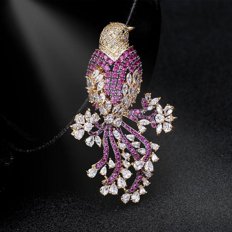 Pins, Brooches Lovely Cubic Zirconia Cute Animal Birds Brooch Pin Women Jewelry Dress Accessories XR05465
Pins, Brooches Lovely Cubic Zirconia Cute Animal Birds Brooch Pin Women Jewelry Dress Accessories XR05465
