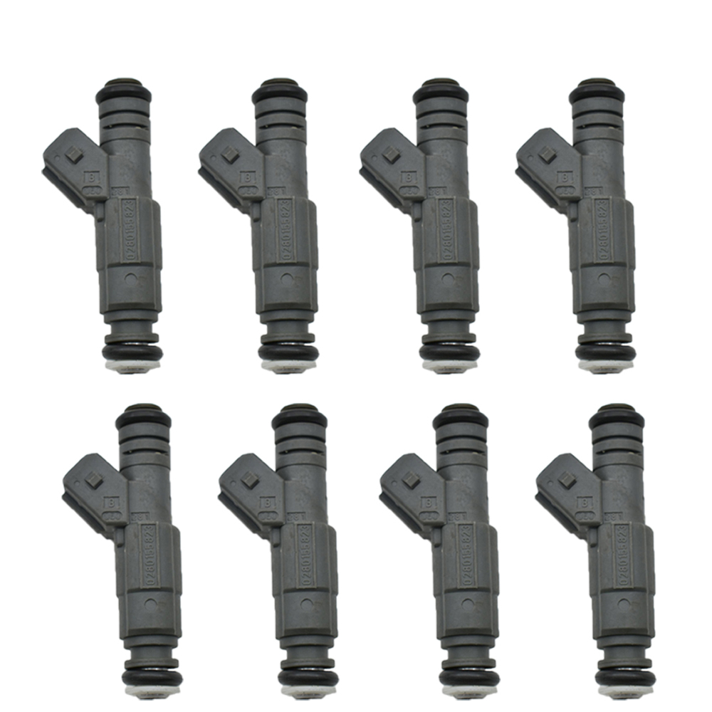 8Pcs High Quality 0280155823 13641707843 Fuel Injector nozzle For BMW LAND ROVER 540I 740I 740IL X5 Z8 RANGE 4.4L 4.6L