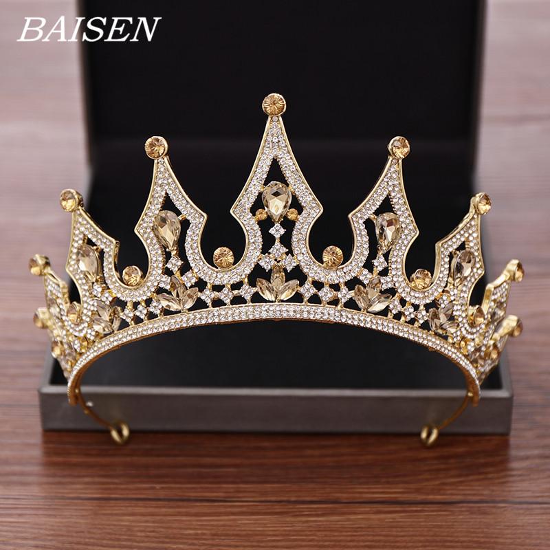 Hair Clips & Barrettes Light Gold Bride Crown Rhinestone Crystal Wedding Tiara Headpiece Bridal Accessories Princess Women's, Golden;silver
Hair Clips & Barrettes Light Gold Bride Crown Rhinestone Crystal Wedding Tiara Headpiece Bridal Accessories Princess Women's, Golden;silver