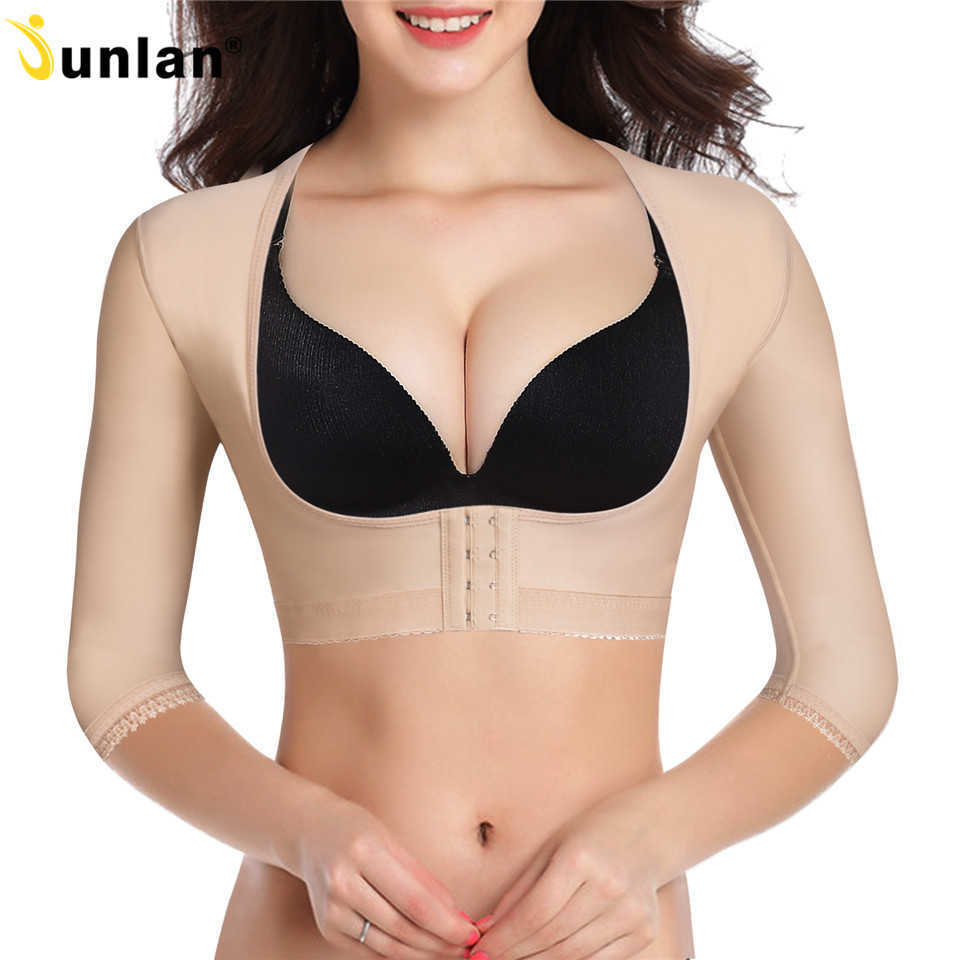 Junlan Women Arms Slimming Shaping Tops for Back Fat Reducing Hooks Body Control Shapers High Elastic Bust Lifter Shapewear, Beige
Junlan Women Arms Slimming Shaping Tops for Back Fat Reducing Hooks Body Control Shapers High Elastic Bust Lifter Shapewear, Beige