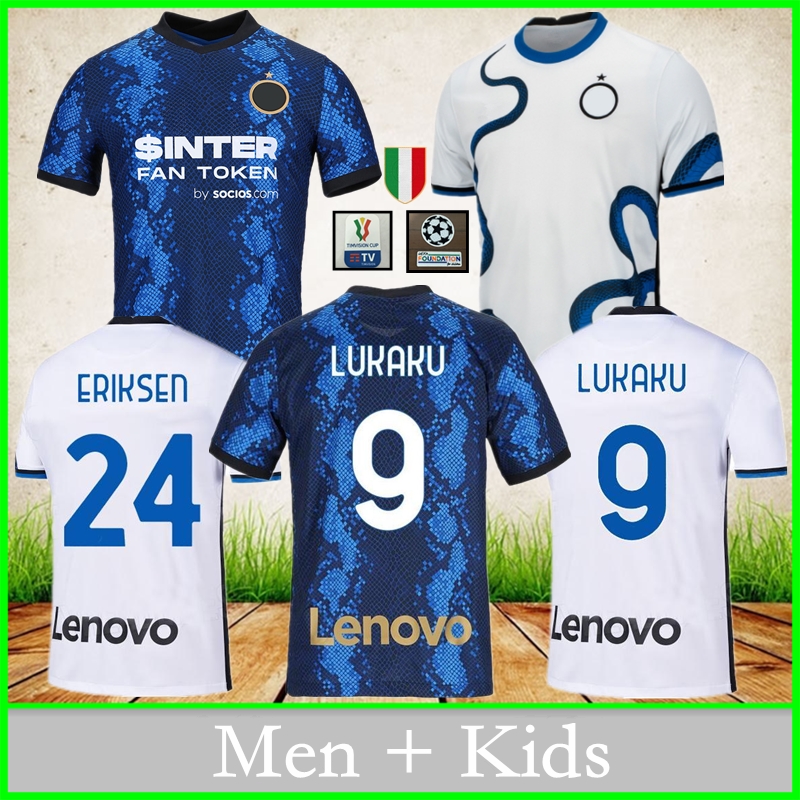 Inter Milan Soccer Jerseys 2021 2022 LUKAKU LAUTARO ALEXIS ERIKSEN BARELLA SKRINIAR Home Away Third Football Shirt adult Men Jersey + Kids Kits uniform, Patch
Inter Milan Soccer Jerseys 2021 2022 LUKAKU LAUTARO ALEXIS ERIKSEN BARELLA SKRINIAR Home Away Third Football Shirt adult Men Jersey + Kids Kits uniform, Patch