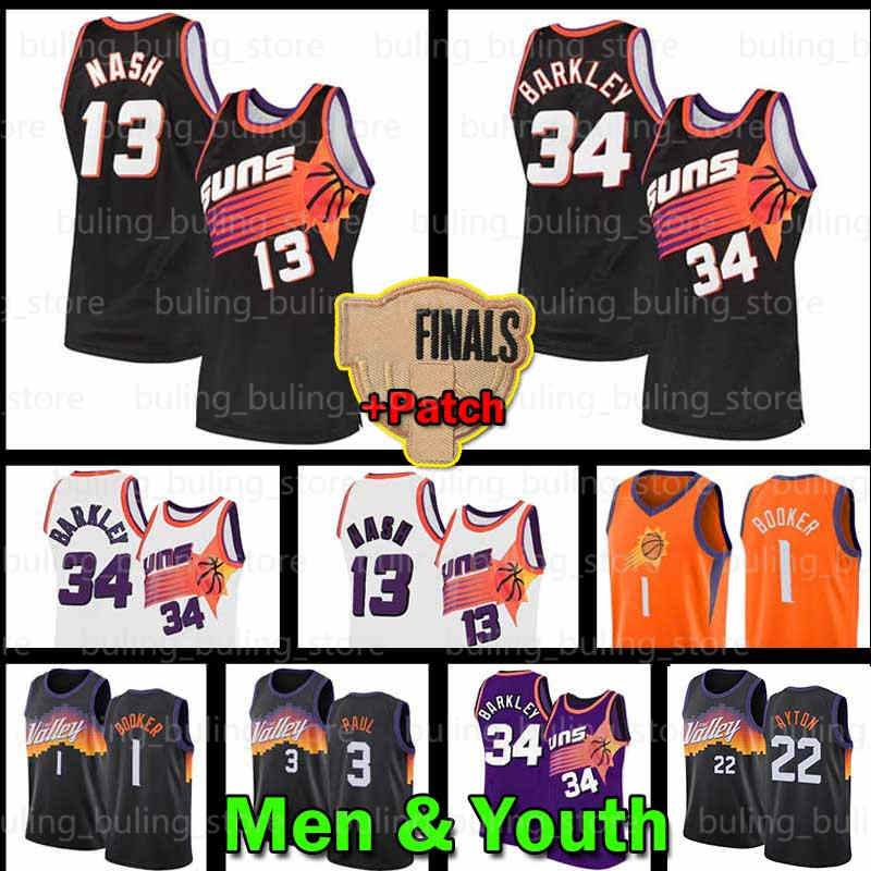 Steve 13 Nash Jerseys Charles 34 Barkley Basketball Jersey Devin 1 Booker 2021 Finals Chris 3 Paul Deandre 22 Ayton Patch Mens Youth Kids, Ncaa
Steve 13 Nash Jerseys Charles 34 Barkley Basketball Jersey Devin 1 Booker 2021 Finals Chris 3 Paul Deandre 22 Ayton Patch Mens Youth Kids, Ncaa