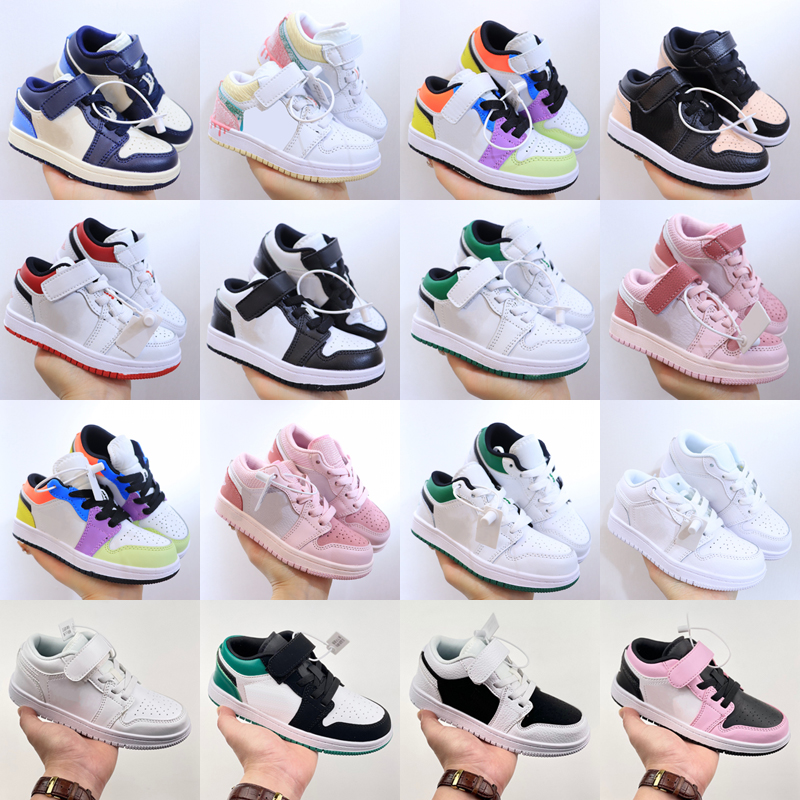 Designers Jumpman 1 Kids Basketball shoes Youth 1s Hook Loop Elastic band Toddlers Royal Obsidian Chicago Low Running shoes Infant Big Boys Girls Sneakers, As photo 16
Designers Jumpman 1 Kids Basketball shoes Youth 1s Hook Loop Elastic band Toddlers Royal Obsidian Chicago Low Running shoes Infant Big Boys Girls Sneakers, As photo 16