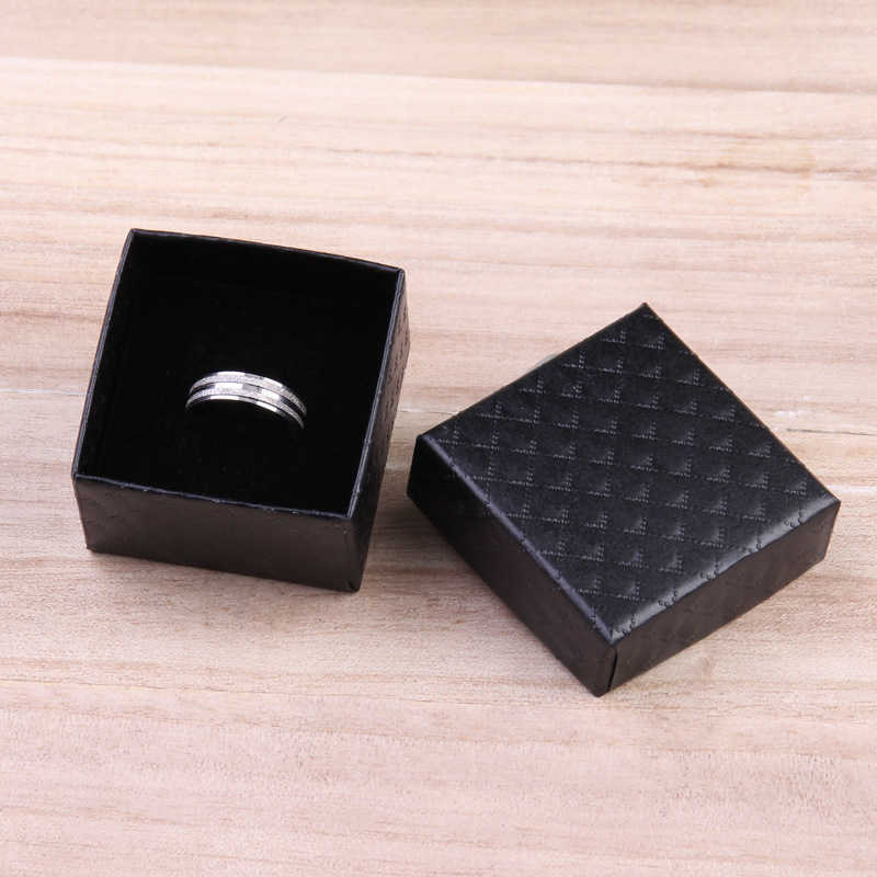 24pcs Jewelry Box for Necklace Earrings Ring Bracelet Box Engagement Christmas Gift Packaging Paper Jewellery Organizer Display 211012